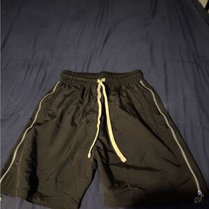 DedLuv nylon shorts with Drawstring